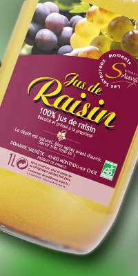 Jus de raisin blanc Biologique